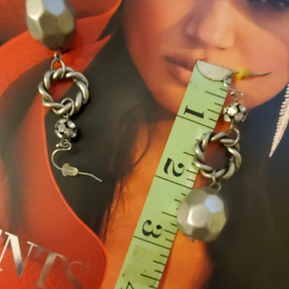 Statement boutique earrings with a vintage vibe